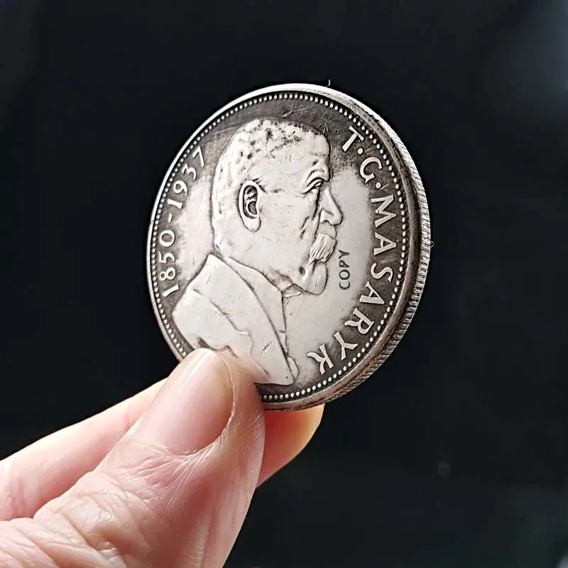 Чешские монеты 1850 1937 коллекционные серебряные металлические украшения копия