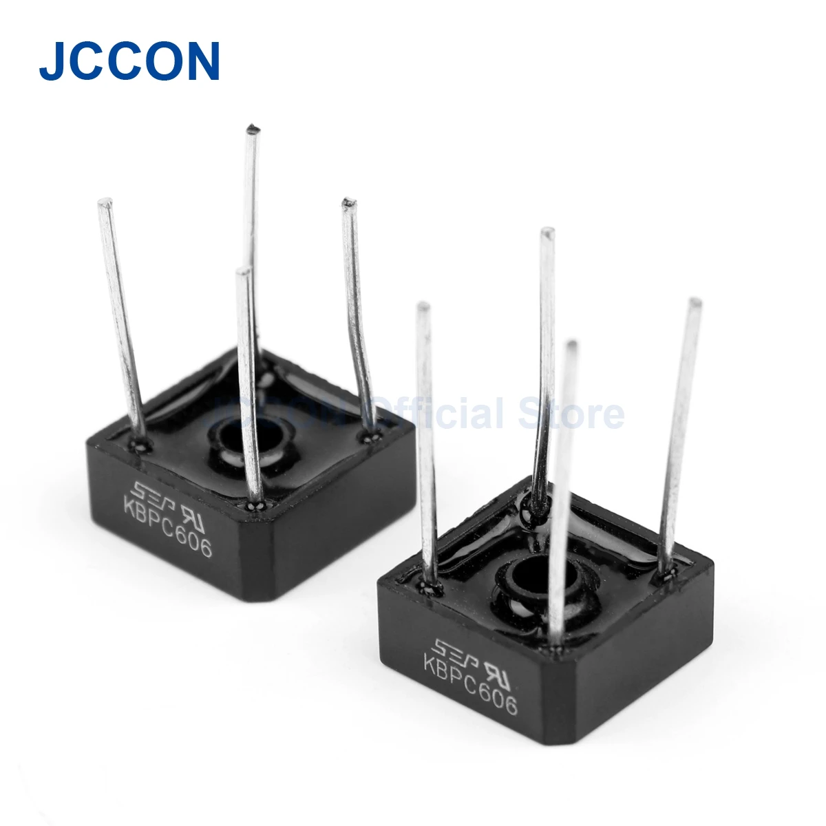 2Pcs KBPC610 Diode Bridge Rectifier Diode（6A/1000V）KBPC 610 For Air Conditioner/Electric Welding Machine