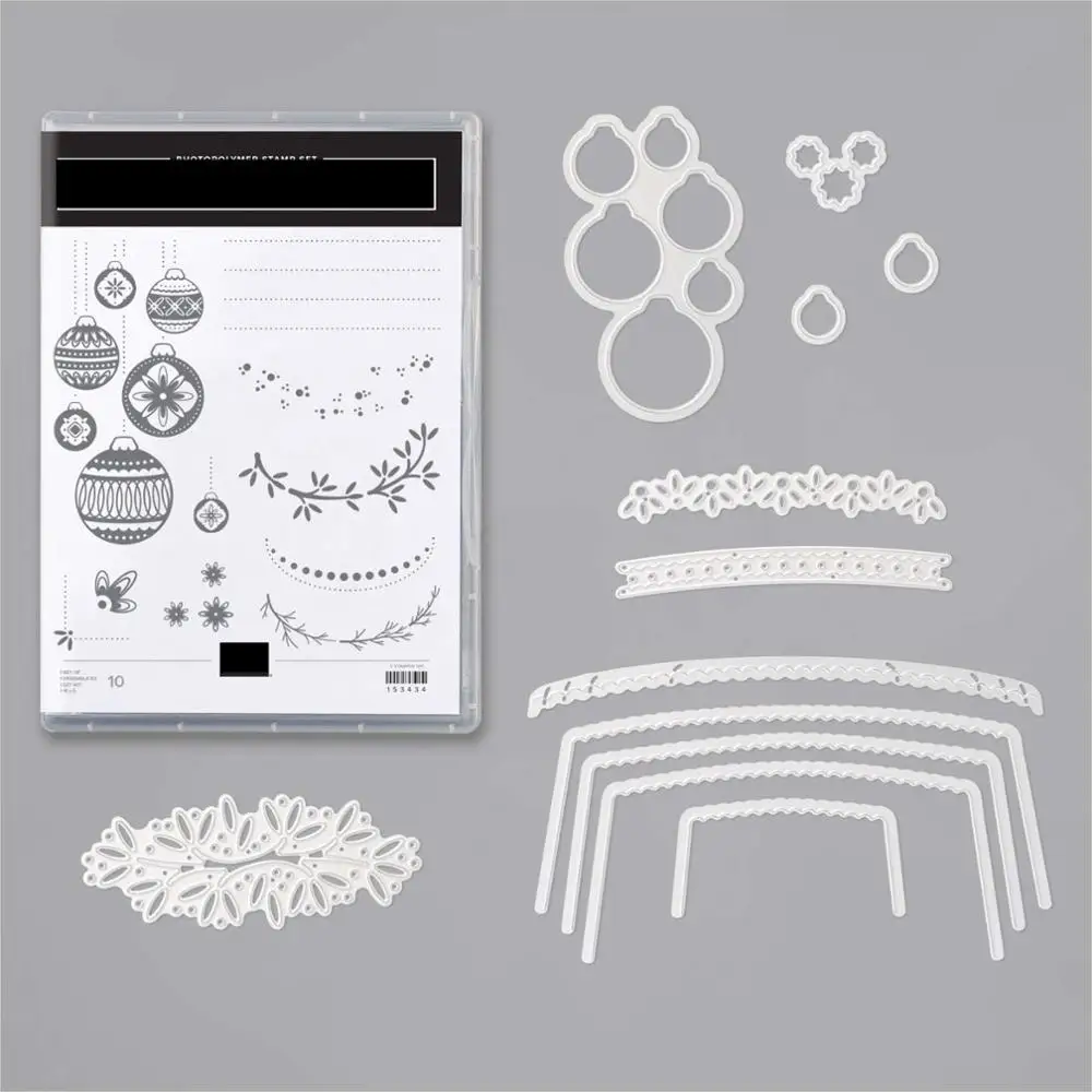 

POINSETTIA PETALS Stamp Set and Cutting Dies for Craft Dies Scrapbooking Album Embossing Die Cutter