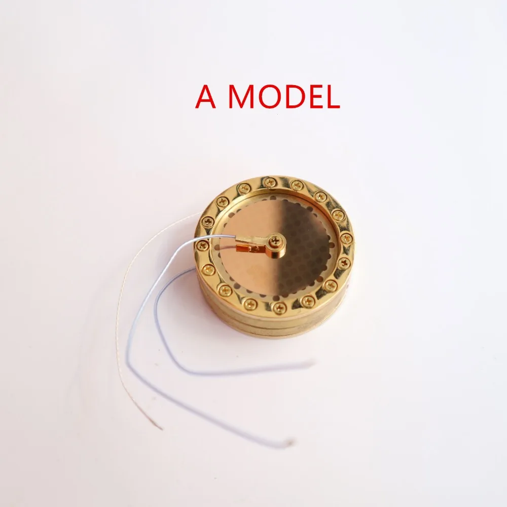 Microphone 34mm Large Diaphragm Condenser Capsule two-channel Mount DIY for Microphone u87 Blue BlueBird AMI isk Takstar