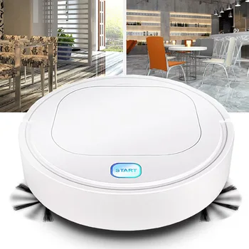 

1800 PA Multifunctional Robot Vacuum Cleaner, 3-in-1 Rechargeable Intelligent Sweeping Vacuum Cleaner Dry Sweeping Robot