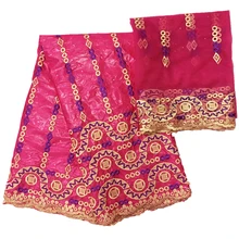 Новое поступление Базен riche getzner Базен brode getzner tissu Африканский Базен кружева с бисером