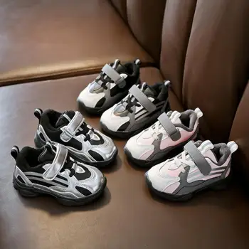 

2019Spring/Autumn Children Shoes Boys Sports Shoes Fashion Brand Casual Kids Sneaker Outdoor Training Boy Shoes Girls