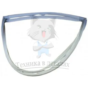 

Refrigerator door seal Zil round with magnet