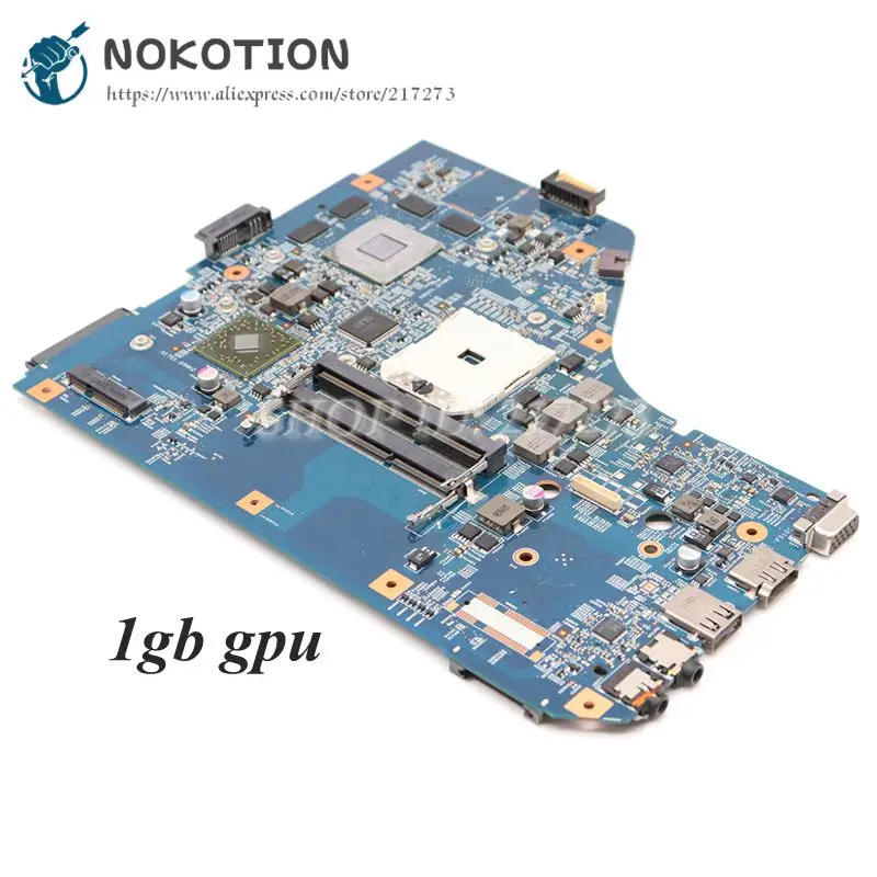 Nokotion For Acer Aspire 5560 5560g Laptop Motherboard Hd6650m 1gb
