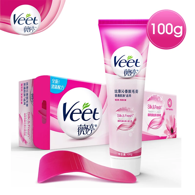 Veet Hair Removal Cream Gentle Moist Camellia Oils for Arm & Leg & Bikini & Underarm apply 25/100/200g - buy at the price of $7.90 in aliexpress.com | imall.com