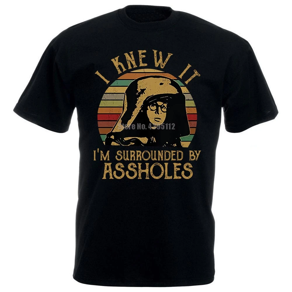 Spaceballs I Knew It IM Surrounded By AHole Men Dark Heather T Shirt S 6Xl |