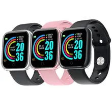 Y68 Smart Watches Waterproof Sports Fitness Tracker Smartwatch Heart Rate Monitor Blood Pressure Functions For Women Men