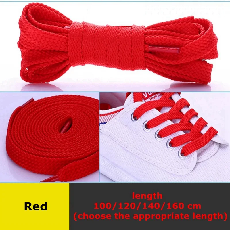 1 пара плоские шнурки обуви двойные полые тканые белые шнурки 100 см/120 см/140 см/160 см открытый досуг шнурки 26 цветов - Цвет: Красный