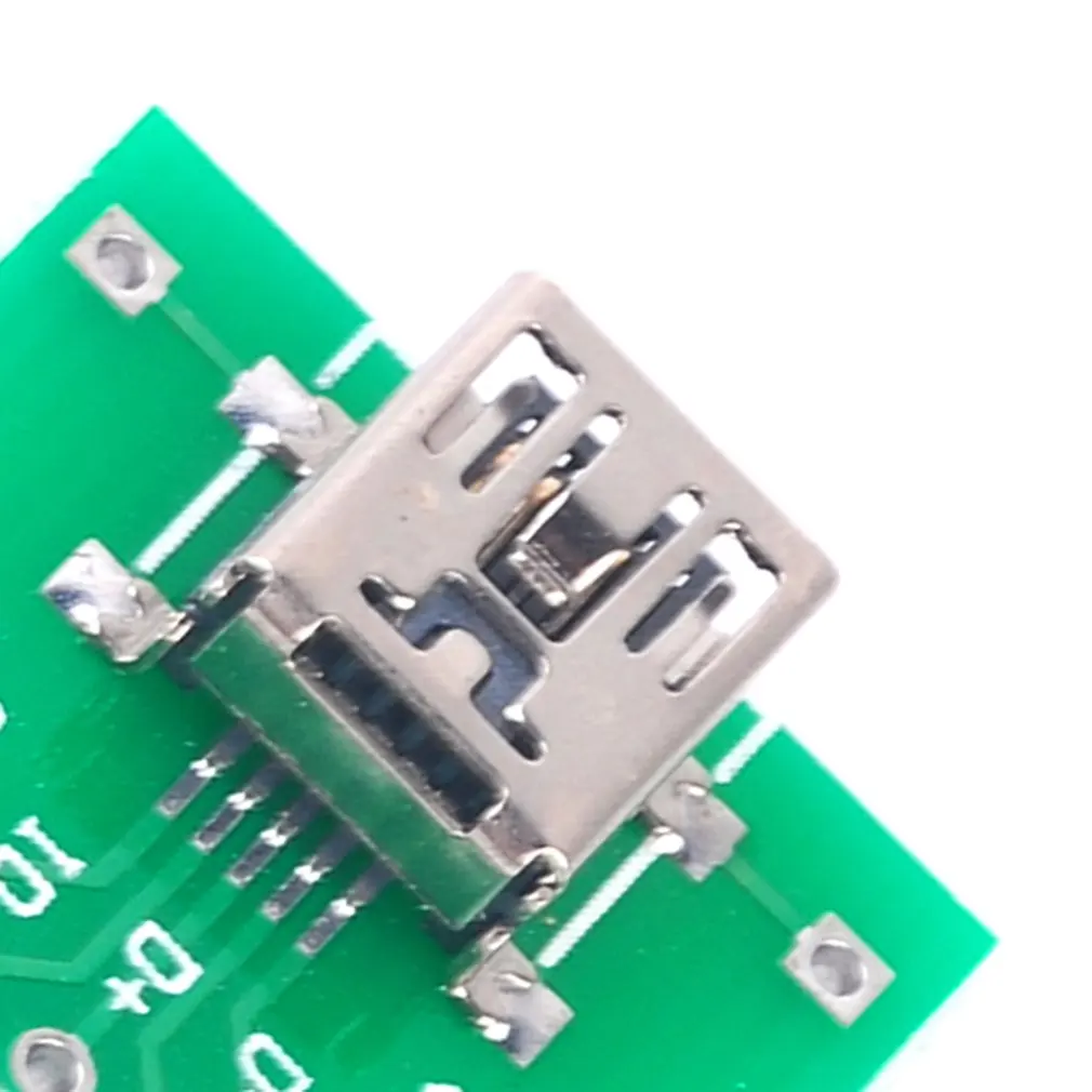 Мини Usb для Dip Seat Mini 5P Patch To Straight Plug сварная плата адаптера Diy адаптера|Модули умного