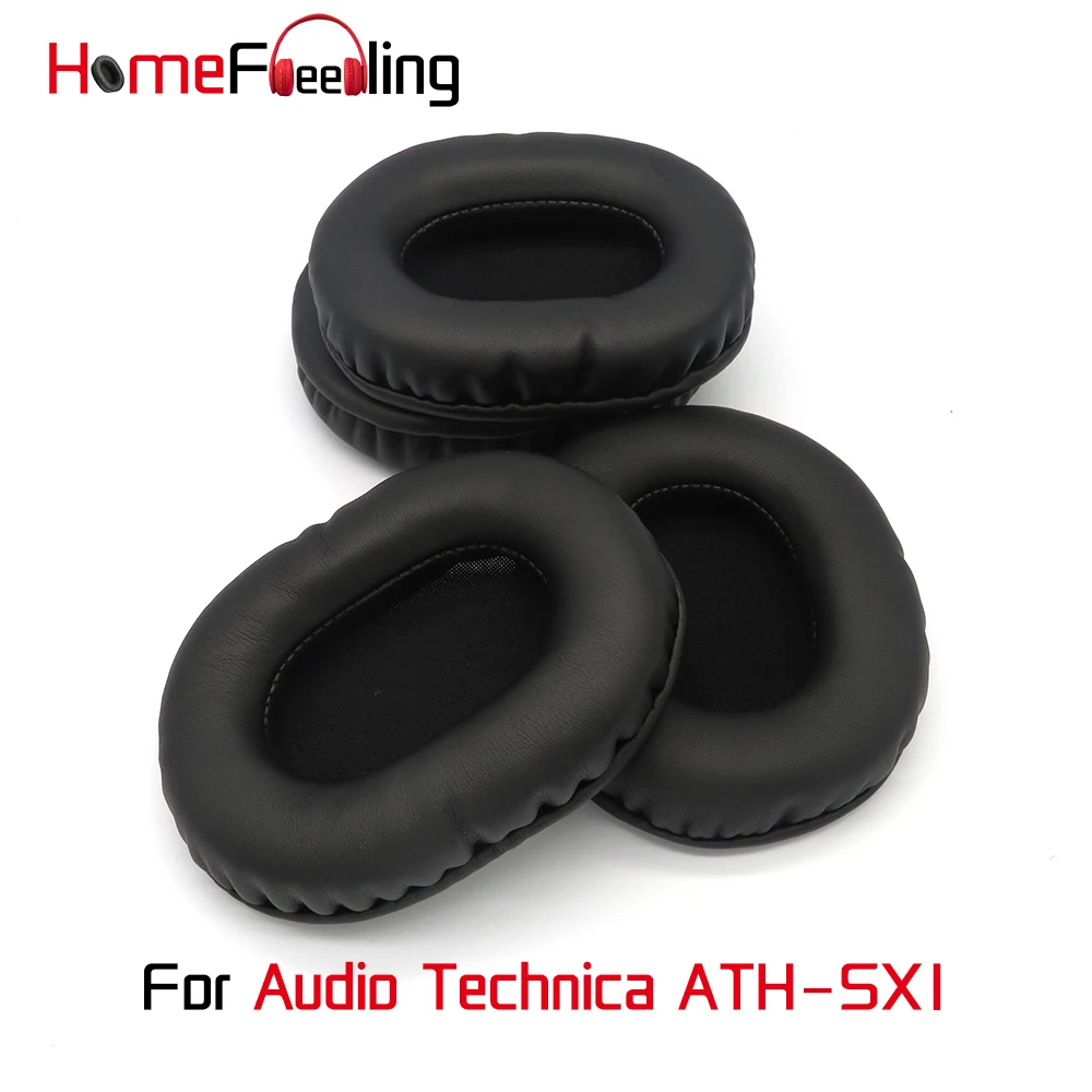 

Homefeeling Ear Pads For Audio Technica ATH-SX1 Earpads Round Universal Leahter Repalcement Parts Ear Cushions