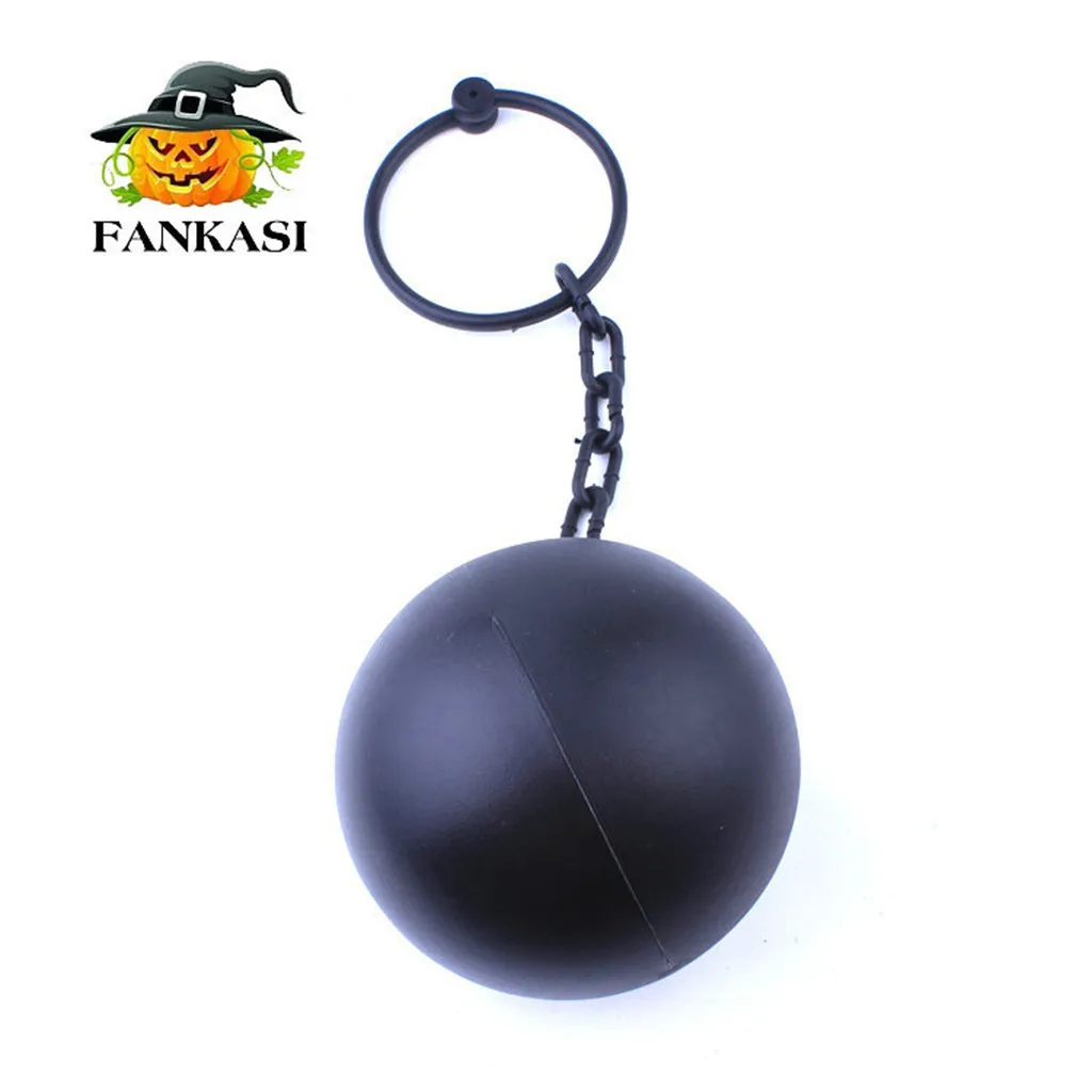 

2019 New 1 PC Plastic Props Prisoner Iron Chain Props Halloween Props For Role Playing #NN824
