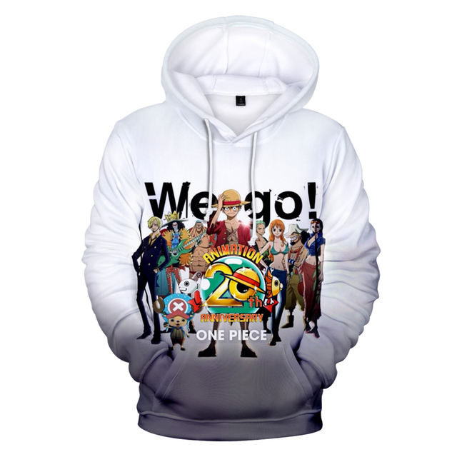 ONE PIECE THEMED 3D HOODIE (11 VARIAN)