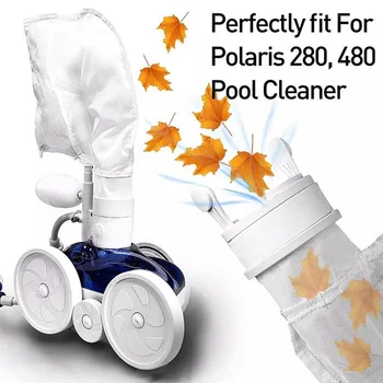 

Zipper Filter Bag Water Pool Cleaner All Purpose Filter Bag for Swimming Pool JS22