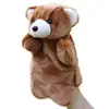 Hand Puppet Bear Animal Plush Toys Baby Educational Hand Puppets Story Pretend Playing Dolls for Kids Children Gifts 1
