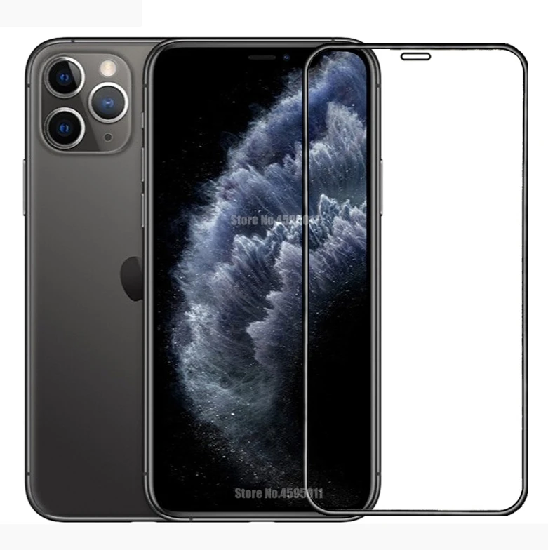 

Screen Protector For iPhone XR XS MAX X 11 Pro MAX Tempered Glass On For iPhone 11Pro XS MAX XR Ultra Thin Protective Glass Film