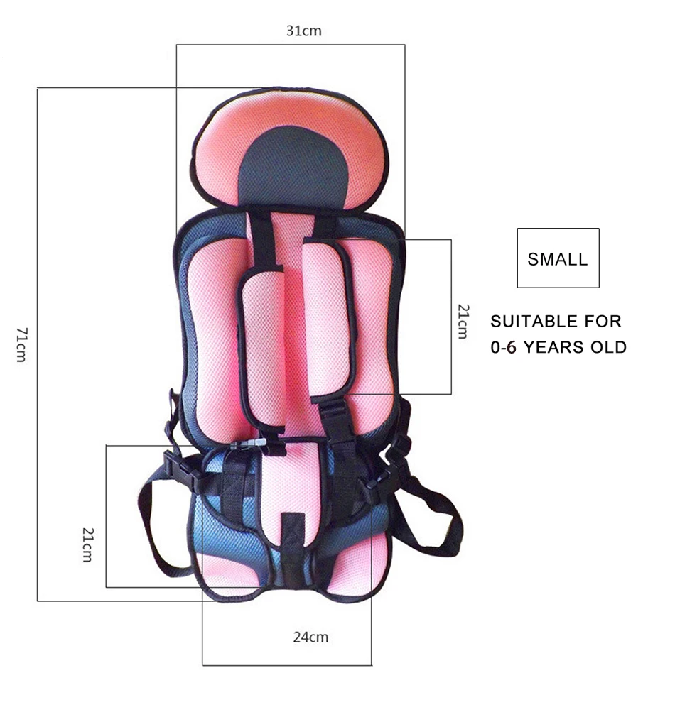 Регулируемое детское сиденье, От 0 до 6 лет, переносное детское сиденье для путешествий, Детские чехлы для сидений, детское кресло, коляска, подушка для сиденья, безопасные детские подушки