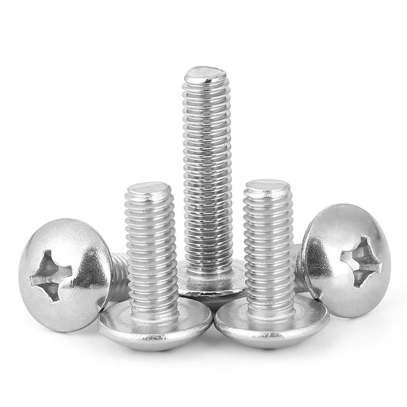 Tornillos Cabeza Pan Phillips A2 Inoxidable M3 M4 M5 M6 M8 DIN7985