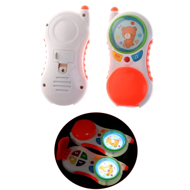 1PCS Funny Baby Toys With Sound And Light Child Music Phone Learning Study Baby Cell Phone Toys Educational Toy 3