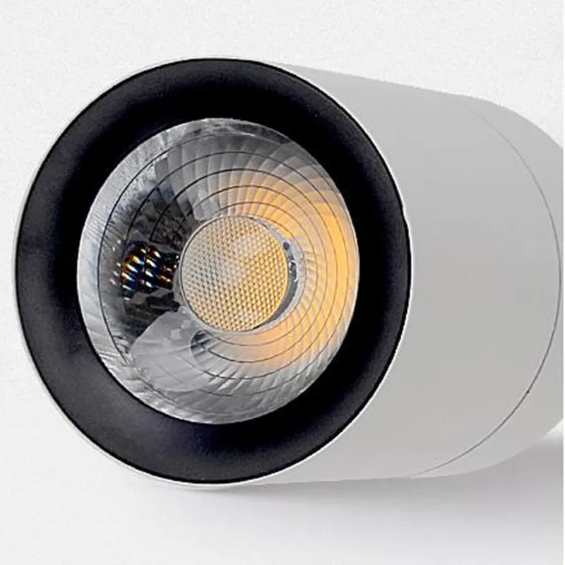 Led COB lamp LED Downlights 7w 12w 20w 30w Surface Mounted LED Ceiling Lamps Spot Light Rotation LED Down