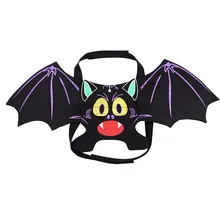 Костюм на Хэллоуин «летучая мышь» в одежда с принтом в виде собак домашних животных ткань сбруя-жилет нагрудный ремень для щенков, одежда куртки#4