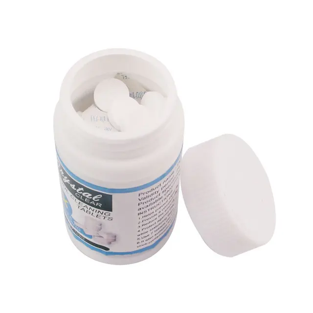 1 Beállítva Az Uszoda Klór Tabletták Pezsgő Fertőtlenítőtisztító Kémiai Úszó Adagoló Hőmérővel - Image 6