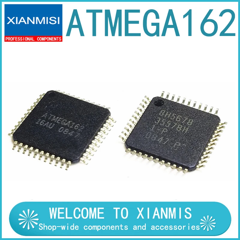 1pcs ATMEGA162-16AU TQFP44 | Электронные компоненты и принадлежности