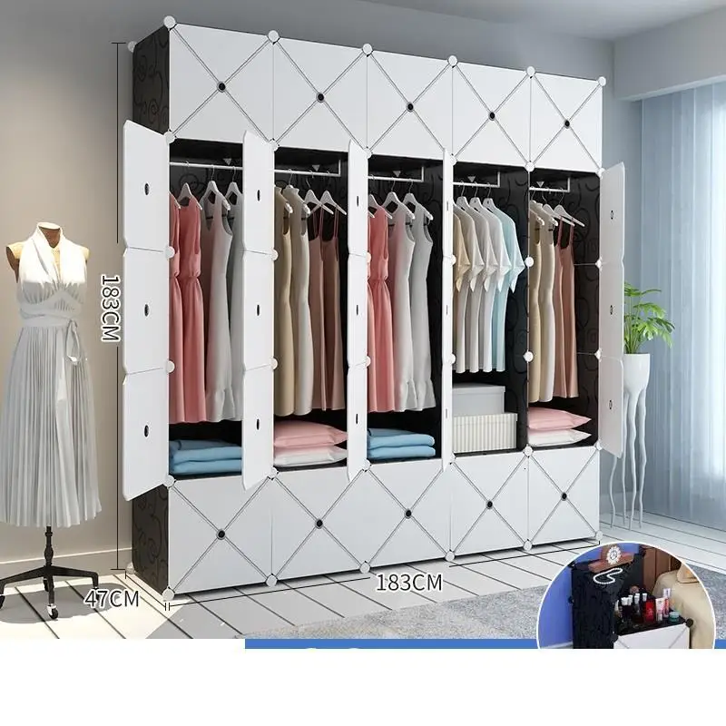 Number 20 Для спальни Armario Tela Yatak Odasi Мобильная табличка дальний шкаф Mueble De Dormitorio шкаф Guarda Roupa гардероб - Цвет: Number 20