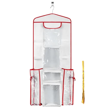 

Hemoton 1 Set 10 Pockets Hanging Bag with Hook for Bedroom Home Office
