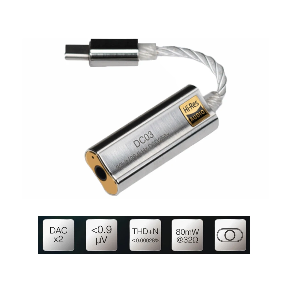 Headphone Amplifier Adapter for iBasso DC03 DC01