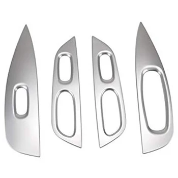 

For Nissan Rogue X-Trail T32 2014 2015 2016 2017 2018 2019 Chrome Door Window Armrest Cover Switch Button Panel Trim