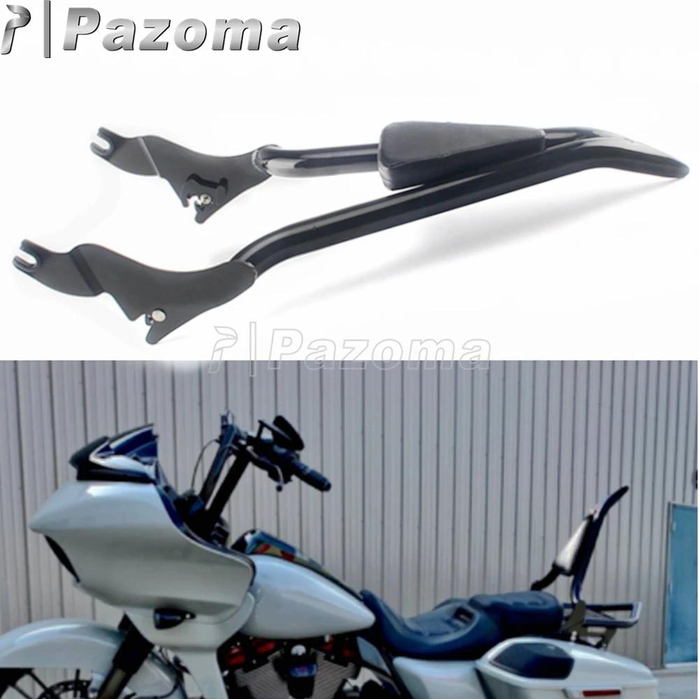 

Стальная мотоциклетная черная съемная спинка пассажира Для Harley Touring CVO Road King Electra Street Glide 2009-2021