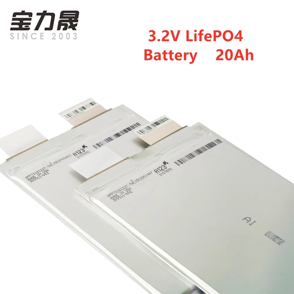 Original A123 20Ah 3.2V lifepo4 li-polymer rechargeable battery_副本