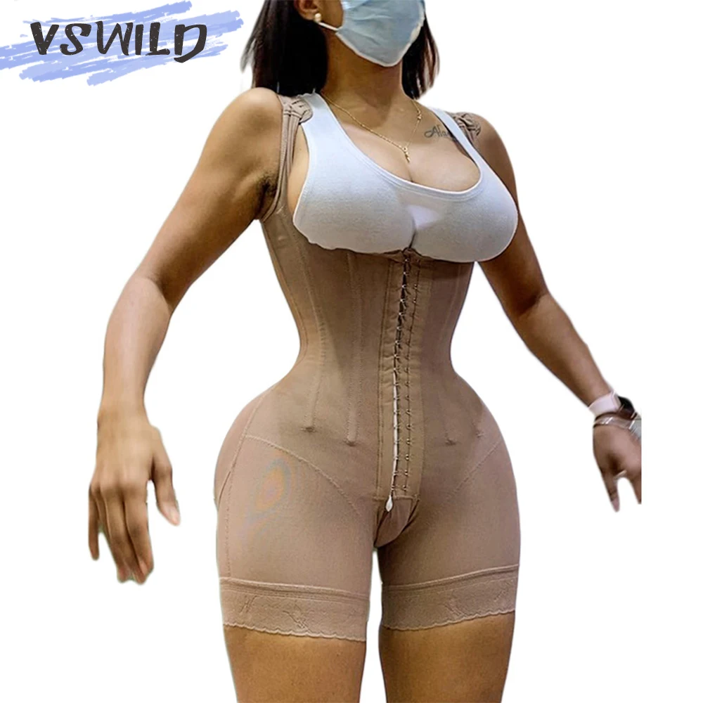 Shapewear Women Tummy Control Faja Reductoras Latex Body Shaper Levanta Girdle Slimming Underbust Corset Butt Lifter Waistrainer tummy control shapewear