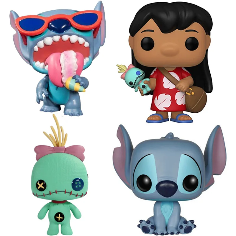 Экшн-Фигурка Лило и Стич Disney SUMMER STITCH #636 коллекция игрушек куклы подарки для детей