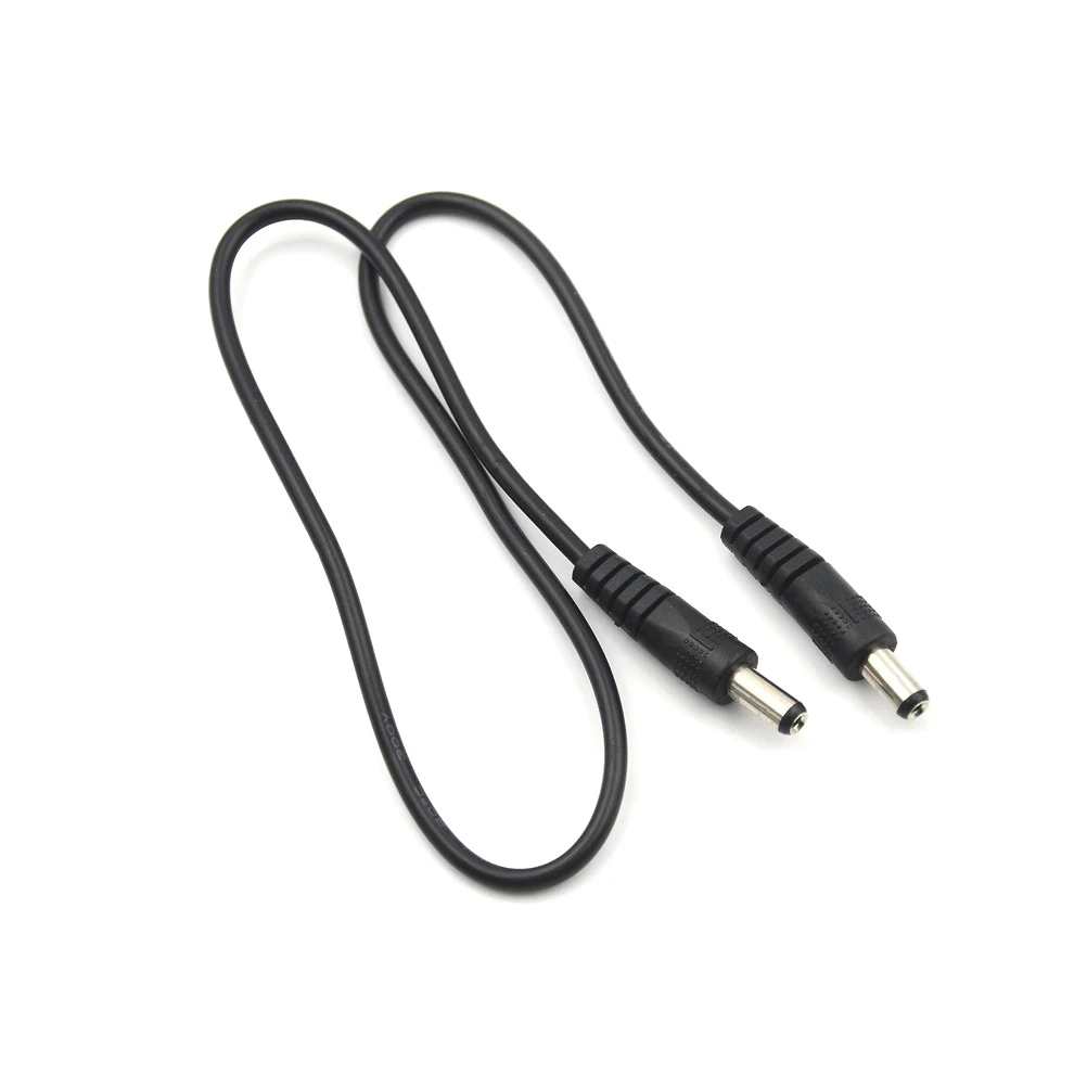 

PVC DC Cable 5.5 X 2.1mm DC Power Connector Jack Adapter Male Extension Cable Plug