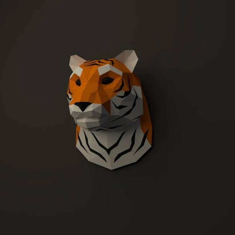 ペーパークラフトタイガー3d低ポリトロフィーヘッド 38cm 動物の装飾 折り紙のモデル 家の壁の芸術の装飾 森の王様 カード パズル 構築 セット Aliexpress ペーパークラフトタイガー3d低ポリトロフィーヘッド 38cm 動物の装飾 折り紙のモデル 家の壁の芸術の装飾 森の王様 カード パズル 構築 セット Aliexpress