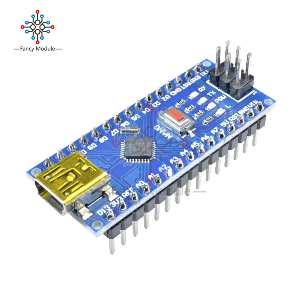 Mini USB Nano 5V 16M ATmega328P CH340G Micro-controller board Arduino Soldered