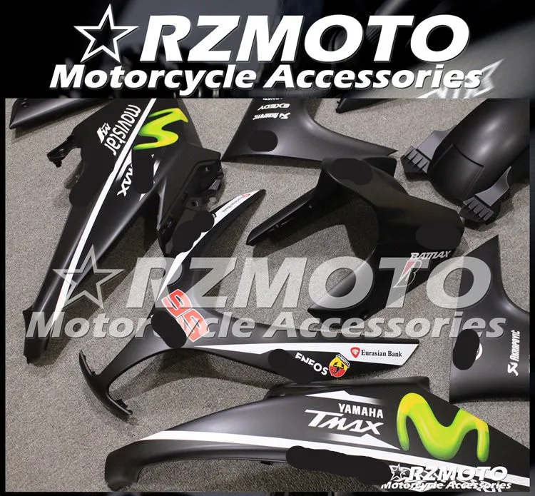 ABS мотоцикл обтекатель комплект для YAMAHA TMAX500 2008-2011 год кузов литья под давлением Магазин № 1394