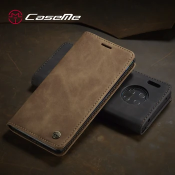 

CaseMe Original Leather Wallet Case For Huawei Mate 30 Pro P20 P30 P smart 2019 Luxury Magnetic Retro Card Slot Stand Flip Cover
