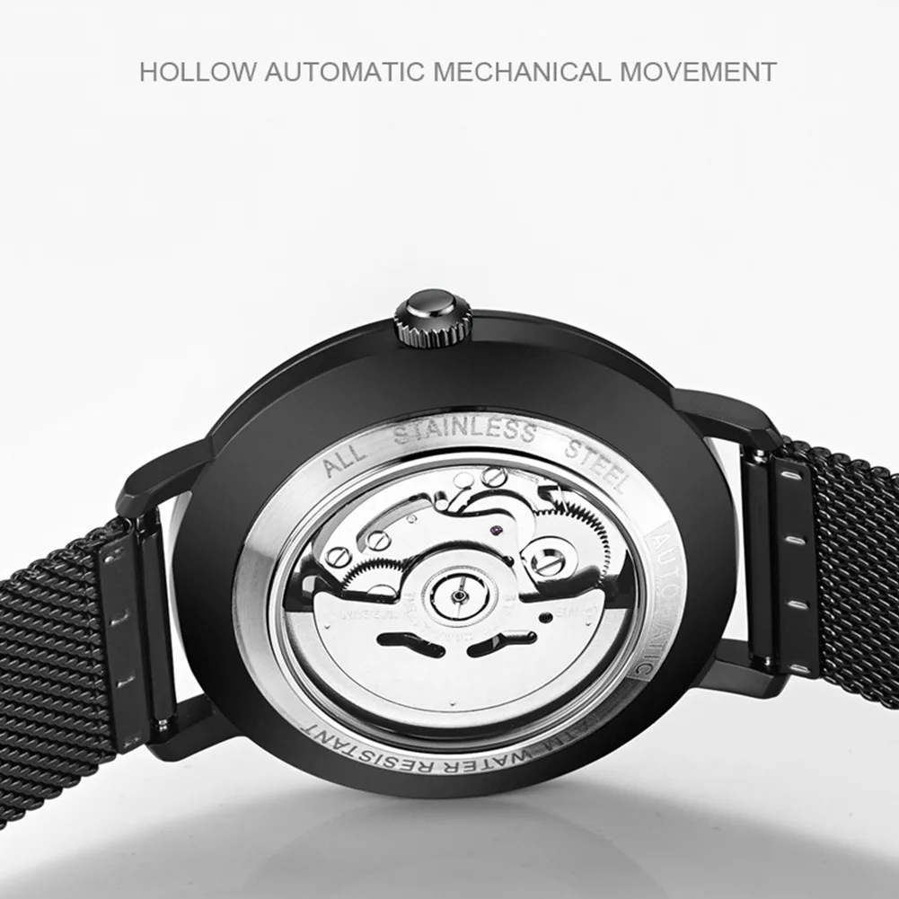

Analog Watch OEM Processing Gift Customization DOM Brand Watrproof Watch Men's M-8120BK-1M