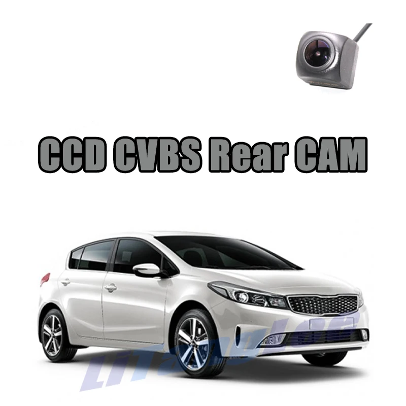 

Автомобильная камера заднего вида CCD CVBS 720P для KIA Cerato Forte Coupe, камера заднего вида ночного видения, водонепроницаемая парковочная резервная камера