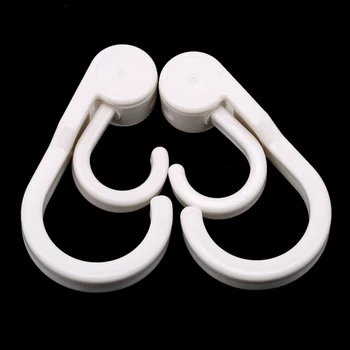 

2Pcs 360 Degree Rotatable Pram Pushchair Shopping Bags Carriage Hook Clips ABS Double Hung Baby Stroller Accessories Hooks