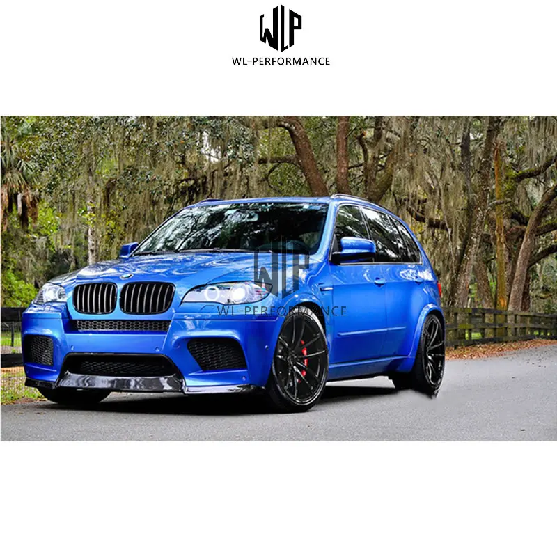 宝马X6M E71碳纤前唇 11