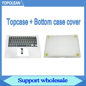 

New Topcase Top Case Palmrest Full Set + Bottom Case Cover For Macbook Air 13" A1466 2013 2014 2015 2017