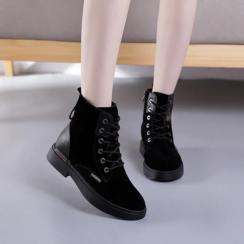

Martin boots, new style, all-on-the-one, England style, flat, short boots, women's 41-43 women's boots.