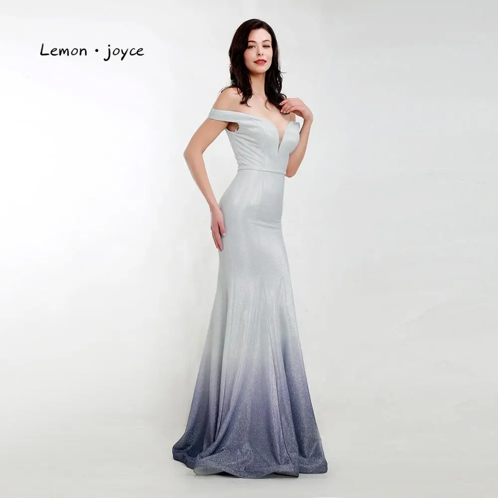 Lemon joyce, элегантные вечерние платья, элегантное, с вырезом лодочкой, простое, Русалка, вечерние платья, vestido de festa longo