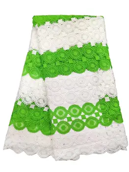 

high quality african cord lace fabric, chemical lace water soluble guipure lace fabric green african lace fabric fashion ETB70