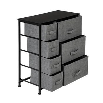 

7 Drawer Storage Table Foldable Drawer Organizer Dresser Stable Durable living Room Bedroom Cabinet Easy to Assemble