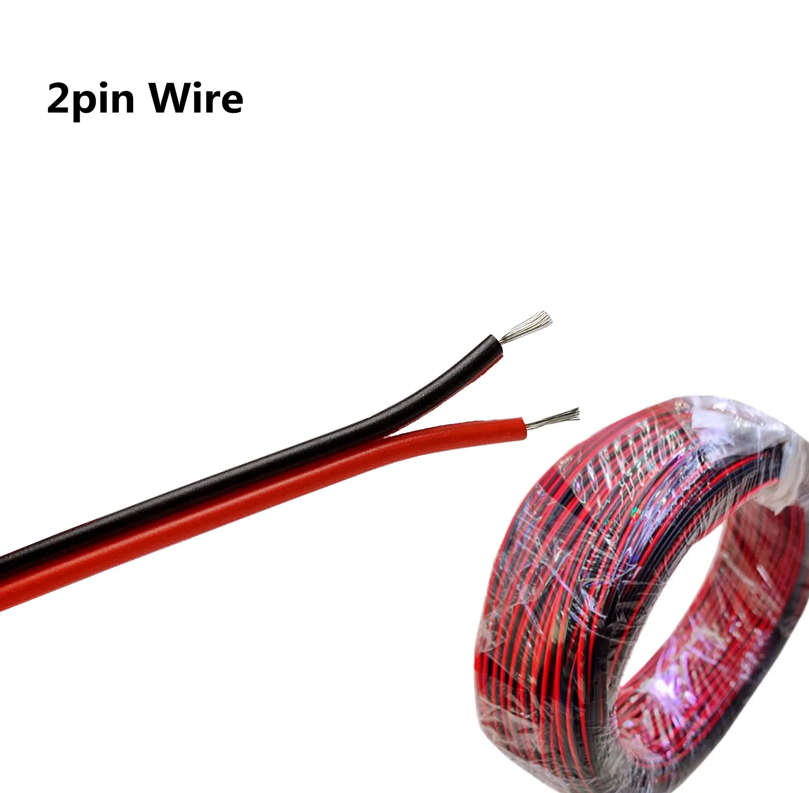 Cavo Di Prolunga 20m Per Strisce LED RGBW 5050, 5 Pin, Divisibile, Connettori Per Larghezza 10mm E 12mm, Filo Di Rame Stagnato Antiossidante - 3